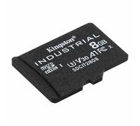 Kingston Industrial microSD - 8GB microSDHC Industrial C10 A1 pSLC Tarjeta en un único paquete sin adaptador - SDCIT2/8GBSP