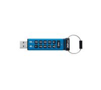 Kingston Ironkey Keypad 200 32GB Unidad Flash USB Cifrada | Teclado Alfanumérico | Acceso Multi-Pin | XTS-AES 256-bit | FIPS 140-3 Nivel 3 Certificado (Pendiente) | IKKP200/32GB, Azul