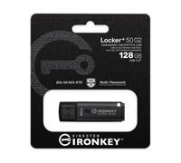 Kingston IronKey Locker+ 50 G2 128GB - Pendrive USB 3.2