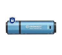 Kingston IronKey Vault Privacy 50 Unidad USB con certificación FIPS 197 y cifrado XTS-AES de 256 bits para la protección de datos - IKVP50/128GB