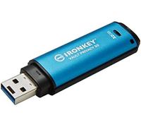 Kingston IronKey Vault Privacy 50 Unidad USB con certificación FIPS 197 y cifrado XTS-AES de 256 bits para la protección de datos - IKVP50/32GB