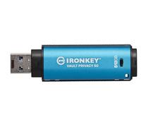 Kingston IronKey Vault Privacy 50 Unidad USB con certificación FIPS 197 y cifrado XTS-AES de 256 bits para la protección de datos - IKVP50/512GB