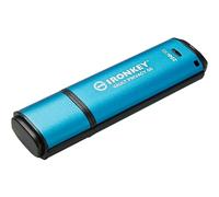 Kingston IronKey Vault Privacy 50 Unidad USB con certificación FIPS 197 y cifrado XTS-AES de 256 bits para la protección de datos - IKVP50/256GB