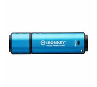 Kingston IronKey Vault Privacy 50 Unidad USB Type-C con certificación FIPS 197 y cifrado XTS-AES de 256 bits para la protección de datos - IKVP50C/64GB