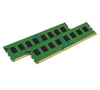 Kingston Kit DIMM ValueRAM de 16 GB, 1600 MHz, DDR3, CL11, sin ECC, 16 GB (2 x 8 GB), 1,5 V, KVR16N11K2/16