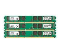 Kingston KVR13N9K3/24 - Memoria RAM de 24 GB (1333 MHz DDR3 Non-ECC CL9 DIMM Kit (3x8 GB) 240-pin, 1.5V)