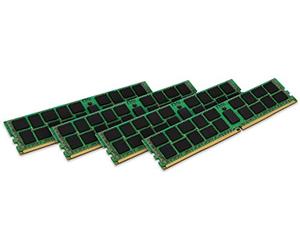 Kingston KVR21R15D4K4/128 Value RAM DDR4 128 GB (4 x 32 GB) DIMM 288 Pines, CL15 1,2 V, ECC, Memoria Interna, Color Verde