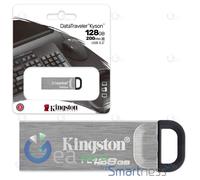KINGSTON KYSON Pen Drive Flash USB 3.2 DATATRAVELER 200MB/S DTKN 128GB
