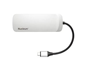 Kingston Nucleum, Concentrador USB C, 1, Blanco