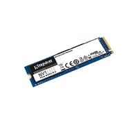 Disco duro SSD 500 GB - Kingston NV1, Interno, PCIe 3.0 x4, NVMe, M.2 2280, 2100 MB/s, Azul