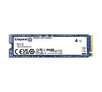 Kingston NV3 SSD 4TB M.2 2280 PCIe Gen4 NVMe Módulo interno de estado sólido