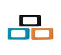 Kingston Paquete de 3 fundas de goma para SSD XS - Negro, Azul Claro y Naranja - SNA-XSR1-3P