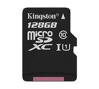 Kingston SDC10G2/128GBSP - Tarjeta microSD de 128GB (Clase 10 UHS-I 45MB/s) Tarjeta Sola