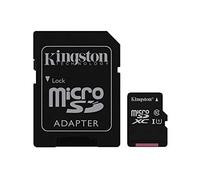 Kingston SDC10G2/256GB Micro Sd de 256 Gb (Con Adaptador/Clase 10/Uhs-I/45Mb Lectura), Negro