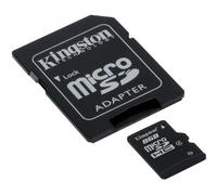 Kingston SDC4/8GB, Tarjeta micro SDHC de 8 GB, Negro