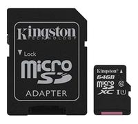 Kingston SDCG2/64GB Tarjeta MicroSD, Negro