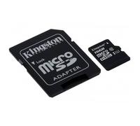 Kingston SDCS/16GB - MicroSD Canvas Select velocidades de UHS-I Clase 10 de hasta 80 MB/s lectura ( con adaptador SD )