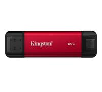 Kingston SSD portátil de Doble Conector 2TB Dual USB-A/C hasta 1050MB/s de Lectura USB 3.2 Gen 2 - SPSD/2TB