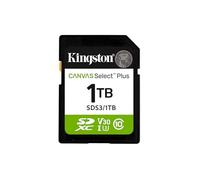 Kingston Tarjeta de Memoria SD Canvas Select Plus 1TB SDXC Gen3 150MB/s C10 UHS-I U3 V30-SDS3/1TB