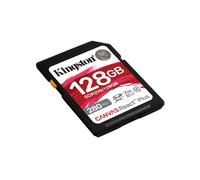 Kingston Technology - 128GB Canvas React Plus SDXC UHS-II 280R/100W U3 V60 for Full HD/4K