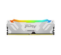 Kingston FURY Renegade DDR5 RGB Plata - Blanco XMP 16GB 8000MT/s CL38 DIMM Memoria gamer para Ordenadores de sobremesa Módulo único - KF580C38RWA-16