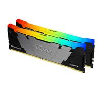 Kingston FURY Renegade RGB 32GB 3600MT/s DDR4 CL16 DIMM (Kit de 2) 1Gx8 Memoria gamer para Ordenadores de sobremesa - KF436C16RB12AK2/32