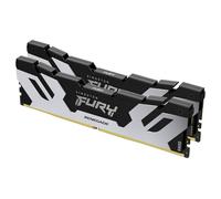 Kingston Fury Renegade DDR5 Silver/Black XMP 48GB 7200MT/s CL38 DIMM Desktop Gaming Memory (Kit of 2) - KF572C38RSK2-48