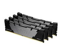 Kingston Technology FURY 64GB 3600MT/s DDR4 CL16 DIMM (Kit de 4) 1Gx8 Renegade Black