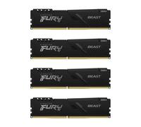 Kingston Technology FURY Beast 128GB 3200MT/s DDR4 CL16 DIMM (Kit de 4) Black