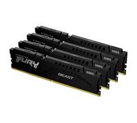 Kingston Technology FURY Beast 128GB 5600MT/s DDR5 CL40 DIMM (Kit de 4) Black XMP