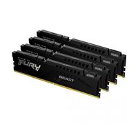 Kingston Technology FURY Beast 128GB 5600MT/s DDR5 CL40 DIMM (Kit de 4) Black XMP