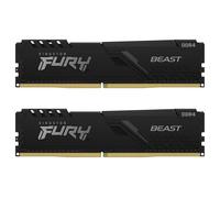Kingston Technology FURY Beast 32GB 3200MT/s DDR4 CL16 DIMM (Kit de 2) Black