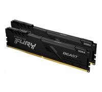 Kingston Technology FURY Beast 32GB 3200MT/s DDR4 CL16 DIMM (Kit de 2) Negro