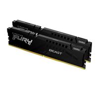 Kingston Technology FURY Beast 64GB 5600MT/s DDR5 CL40 DIMM (Kit de 2) Black