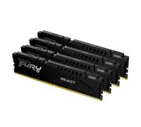Kingston Technology FURY Beast 128GB 5600MT/s DDR5 CL40 DIMM (Kit de 4) Black XMP