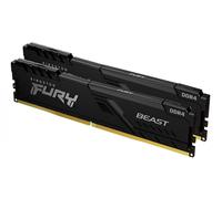 Kingston Technology FURY Beast 64GB 3600MT/s DDR4 CL18 DIMM (Kit de 2) Black