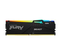Kingston Technology FURY Beast RGB Memoria RAM DDR5 32GB (1x32GB) 5200 MT/s (Hasta 6800 MT/s OC) Intel XMP 3.0 AMD EXPO