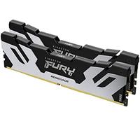Kingston Fury Renegade DDR5 Silver/Black XMP 32GB 7200MT/s CL38 DIMM Desktop Gaming Memory (Kit of 2) - KF572C38RSK2-32