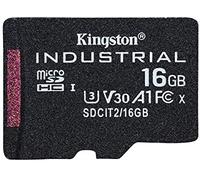 Kingston technology industrial 16 gb microsdhc uhs-i clase 10