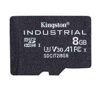 Kingston Technology Industrial 8 GB MicroSDHC UHS-I Clase 10