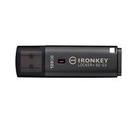 Memoria USB Kingston IronKey Locker Plus 50 G2 128GB cifrado AES-256 FIPS 197