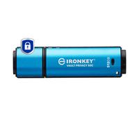 Kingston IronKey Vault Privacy 50 Unidad USB Type-C con certificación FIPS 197 y cifrado XTS-AES de 256 bits para la protección de Datos - IKVP50C/512GB