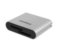 Kingston Technology Lector de tarjetas SDHC/SDXC UHS-II de doble ranura para flujo de trabajo USB 3.2 Gen 1