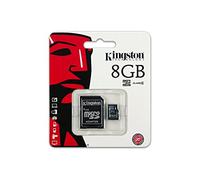 Kingston Technology SDC4/4GB-1ADP 4GB MicroSD Clase 4 Memoria Flash - Tarjeta de Memoria (4 GB, MicroSD, Clase 4, Negro)