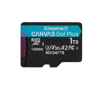 Kingston Canvas Go Plus microSDXC Tarjeta de Memoria Gen4 200MB/s A2 U3 V30 1TB con Adaptador-SDCG4/1TB