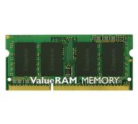 Kingston Technology ValueRAM 1GB, 1333MHz, DDR3, Non-ECC, CL9, SODIMM módulo de - Memoria (1333MHz, DDR3, Non-ECC, CL9, SODIMM, 1 GB, 1 x 1 GB, DDR3, 1333 MHz, 204-pin SO-DIMM)