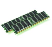 Kingston Technology ValueRAM, 2x 512 MB, 400 MHz, DDR, kit Módulo de Memoria, 184-pin DIMM
