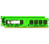 Kingston Technology ValueRAM 4GB DDR2 DIMM módulo de - Memoria (2 GB, 2 x 2 GB, DDR2, 400 MHz, 240-pin DIMM)