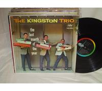 KINGSTON TRIO last month of the year CAPITOL 1446 (LP vinyl record)
