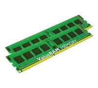 Kingston Valueram - Memoria - 4 GB : 2 X 2 GB - Dimm De 240 Espigas - Ddr2-667 MHz / Pc2-5300 - Cl5-1.8 V - Sin Memoria Intermedia - No ECC
